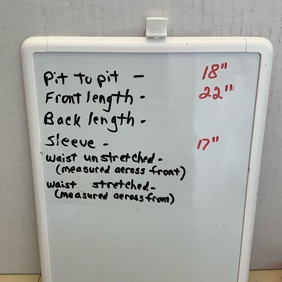 EM Womens Size Small Pullover Blouse Pink Dots Textured Ruffles Long Sleeves - Picture 14 of 14